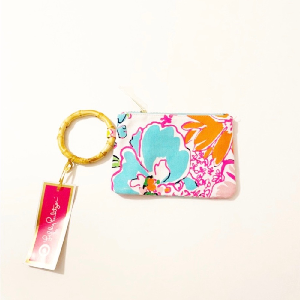 Lilly Pulitzer Noise Posey Wristlet NWT